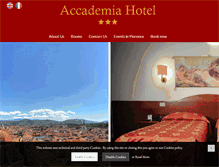 Tablet Screenshot of hotelaccademiafirenze.com